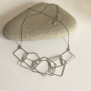Square on Square Neclace